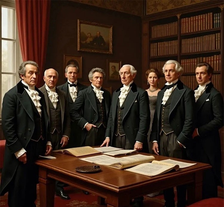 美国100+顶级财阀家族全球控制网